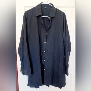 Womens Plus Size Oversized Shirt